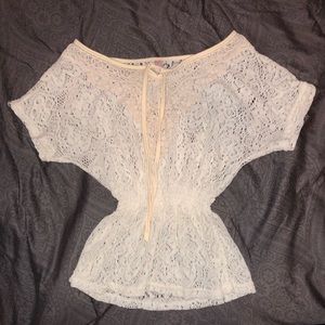 Crochet style blouse